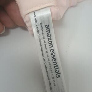 Amazon Essentials Full Coverage Bra, Light Pink, Size 34D